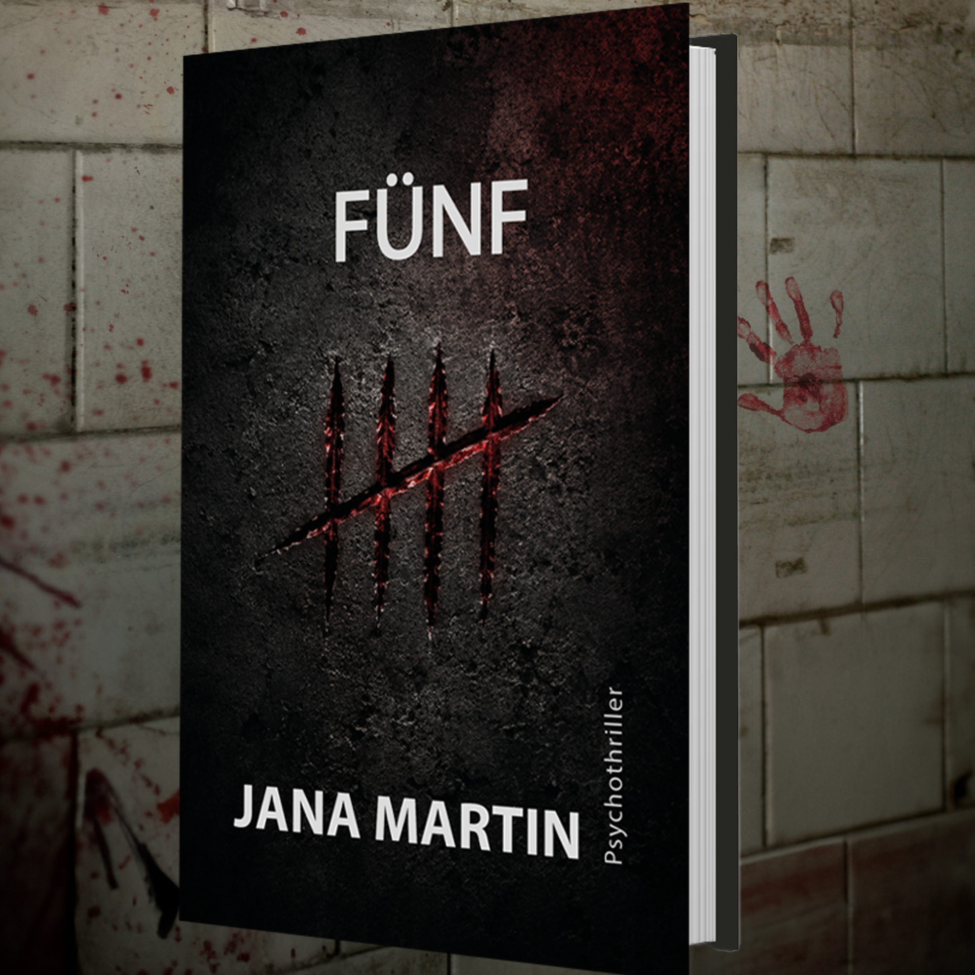 Ich krieg dich! Buchcover Psychothriller Ich krieg dich! von Jana Martin